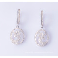 Boucles d&#39;oreilles en argent sterling 925 en argent sterling délicat